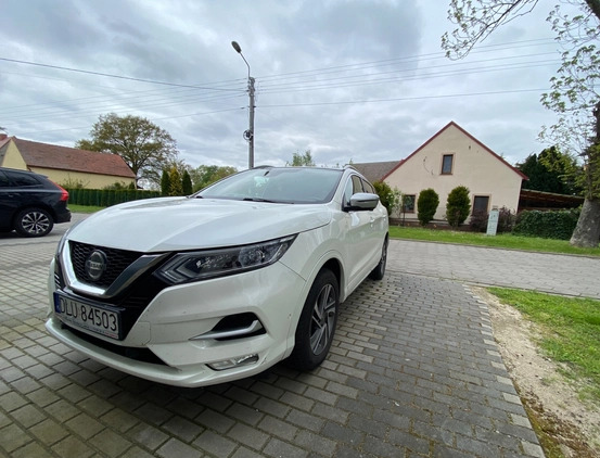 Nissan Qashqai cena 84500 przebieg: 108958, rok produkcji 2019 z Góra małe 121